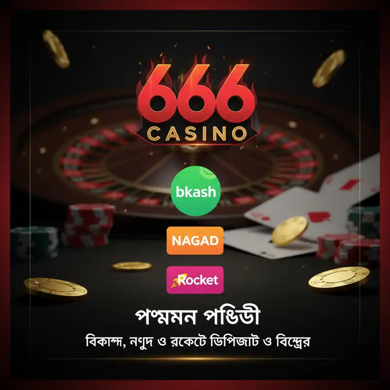 666 Casino Payment Methods in Bangladesh
