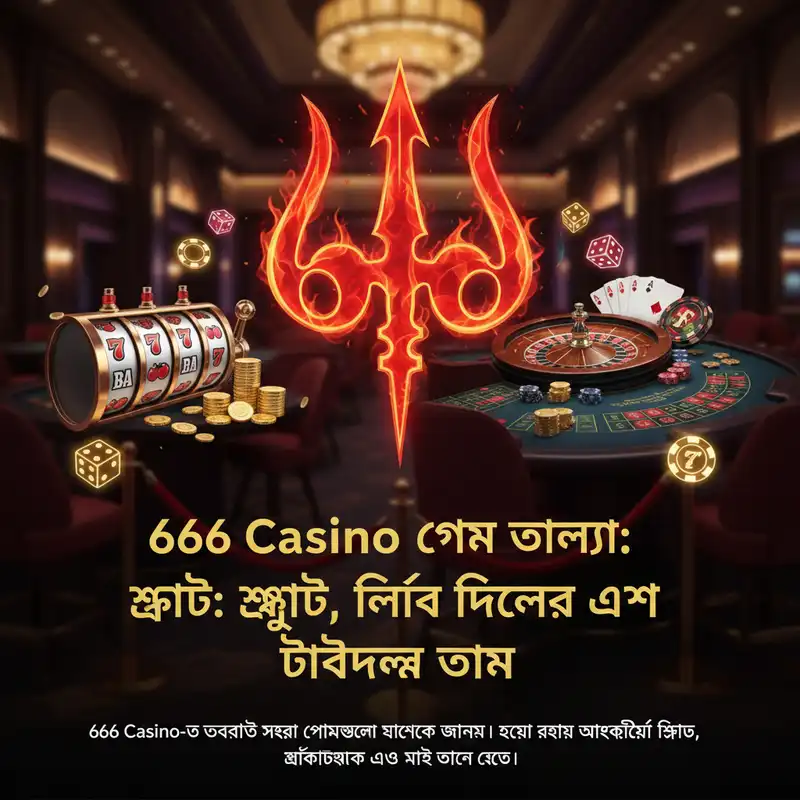 666 Casino জনপ্রিয় গেম ওভারভিউ